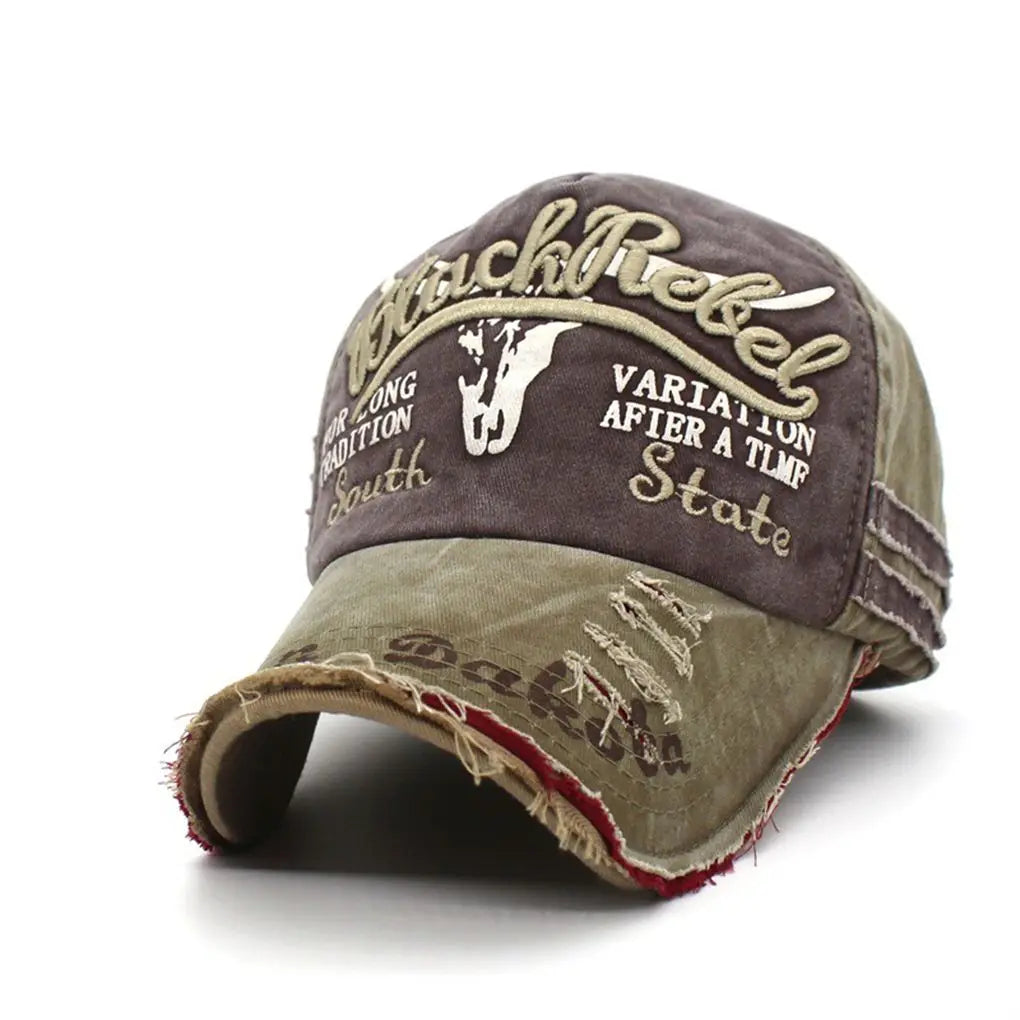 Retro Canvas Baseball Cap Hat For Women Men Vintage Dad Hat Letter Outdoor Sports Caps Hip Hop Hats