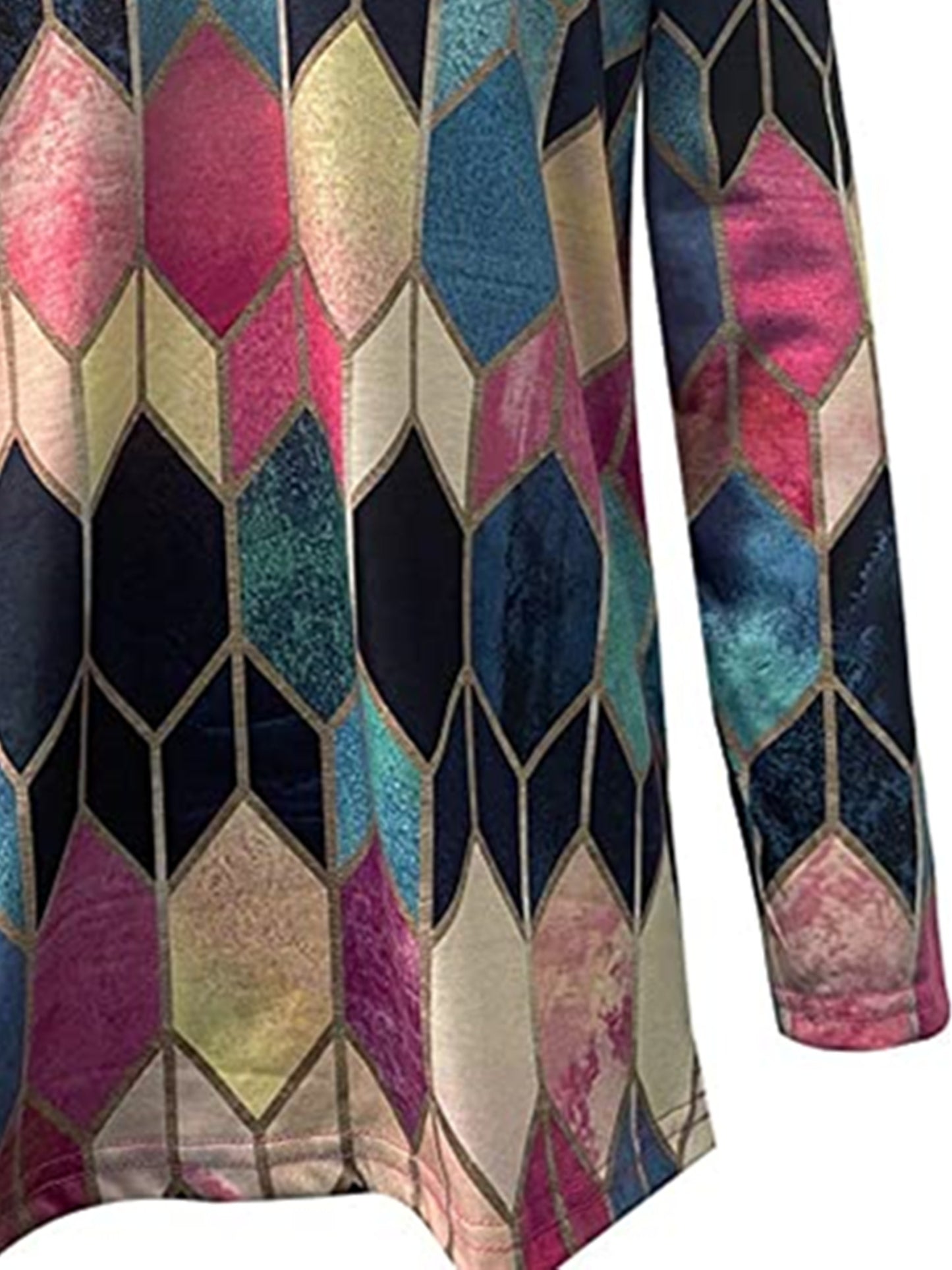 Women's Business Casual Zipper Tops, Elegant & Stylish Tops For Office & Work, Women's Clothing