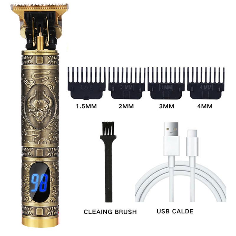 T9 Hair Clipper Electric Clipper Razor Hair Clipper, Professional Cordless T Blade Trimmer, Beard Edger Liners ,Barber Shavers For Hair Cutting