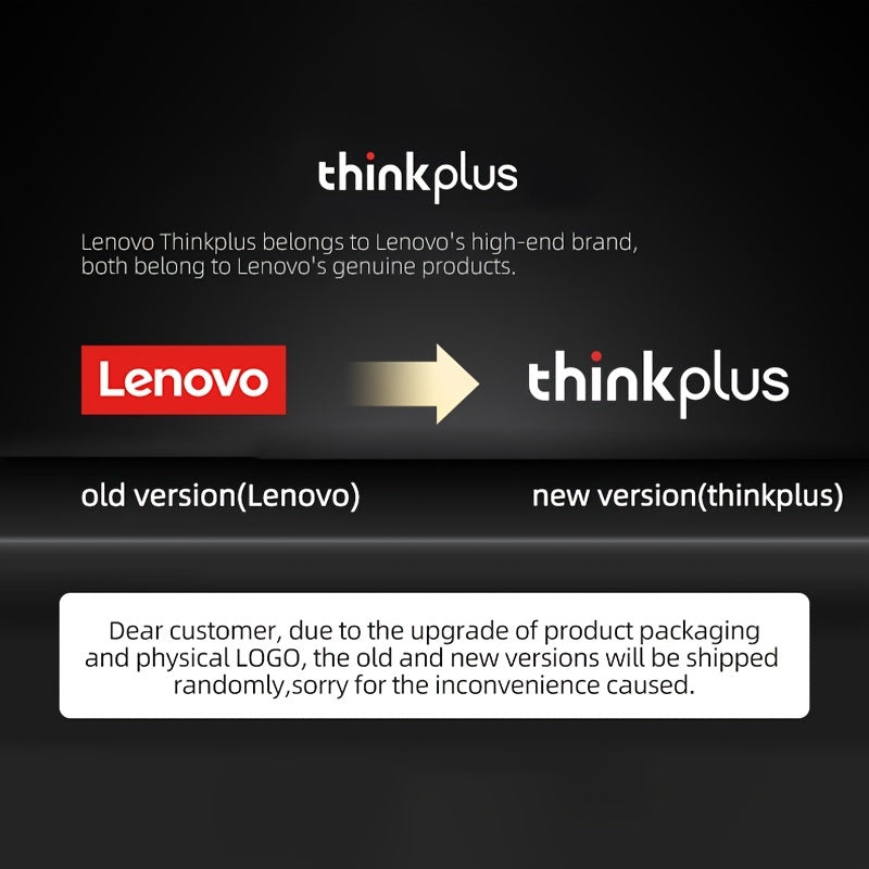Original Lenovo Thinkplus LP1S Wireless Earphones,2 Colors Available