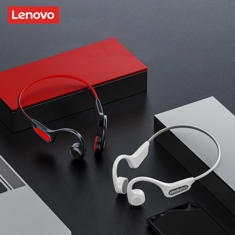 Original Lenovo Thinkplus X3 Pro Bone Conduction Wireless Earphone,Over Ear Sports Headphones, Open Ear Headphones Wireless BT For Runing, Gym Workout, Sports