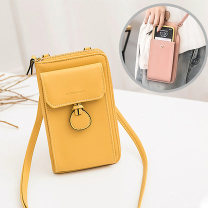 Messenger Bag Mobile Phone Bag Simple Large-capacity Coin Purse Summer Casual Cute