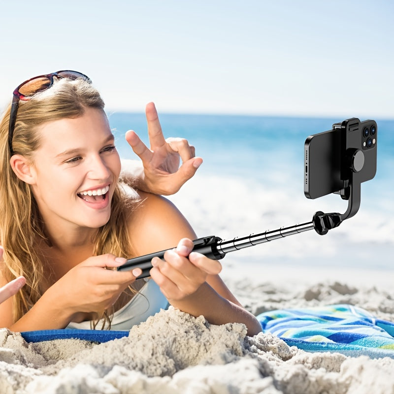 Selfie Stick Tripod With Wireless Remote Control, All In One Expandable Portable IPhone Tripod Selfie Stick, Compatible With IPhone 13 12 11 Pro Xs Max Xr X 8Plus 7, Galaxy Note10/S20/S10/OnePlus 9/9 PRO Etc.