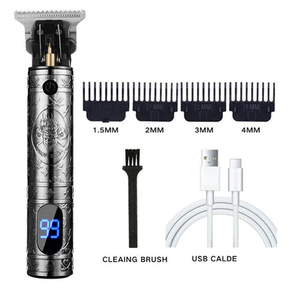 T9 Hair Clipper Electric Clipper Razor Hair Clipper, Professional Cordless T Blade Trimmer, Beard Edger Liners ,Barber Shavers For Hair Cutting