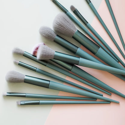 13 Pcs Professional Makeup Brushes, Eyeshadow Brushes, Blush Brushes