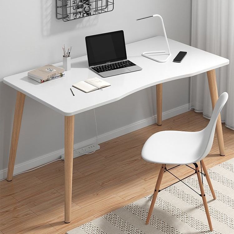 Bedroom simple computer desk small laptop study table chair