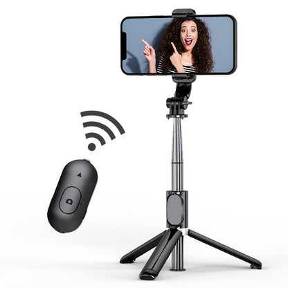 Selfie Stick Tripod With Wireless Remote Control, All In One Expandable Portable IPhone Tripod Selfie Stick, Compatible With IPhone 13 12 11 Pro Xs Max Xr X 8Plus 7, Galaxy Note10/S20/S10/OnePlus 9/9 PRO Etc.